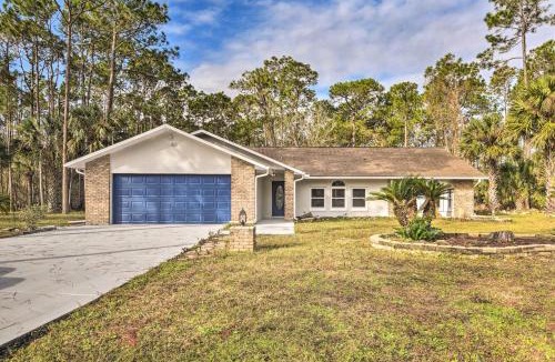 Palm Coast House | Palm Coast Home ~ 7 Mi to Flagler Beach!