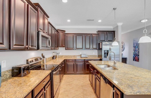 West Kissimmee House | Paradise Palms Resort 6 Bedroom Home with Game Room