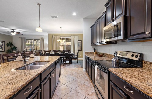 West Kissimmee House | Paradise Palms Resort 6 Bedroom Home with Game Room