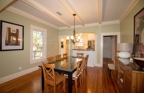 Gulfport House | Peaceful Waterfront Cottage, Steps to Gulfport! Old Oaks Tall Pines Lush Yard.