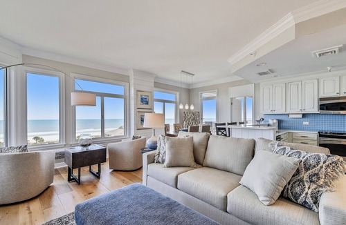 North Forest Beach Villa | Penthouse Villa w/Panoramic Ocean Views & Amenities