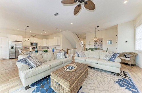 Holmes Beach House | Perfect Vacation Home with Pool, Putting Green, and Waterslide