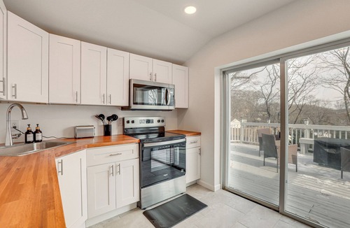 Stanhope House | Pet-Friendly Home w/Lake Views & Deck!