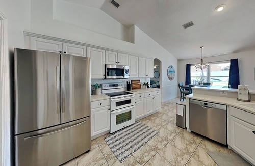 Palm Harbor House | Pet-Friendly Home with Private Pool, Fenced Yard + Near the Beach!