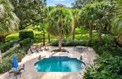 Fellowship House | Pet Friendly Pool Home moments from WEC
