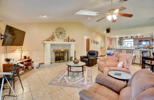 Welaka House | 'Pirate Cove' Home in Welaka: Dock & River Access!