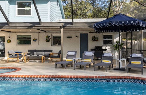 Temple Terrace House | Pool + Hot Tub + Arcade + Games & More in Peaceful Temple Terrace