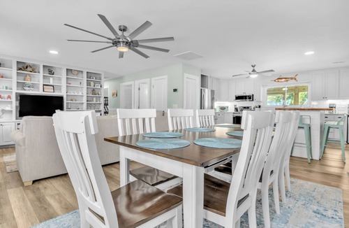 Tranquil Harbour House | Poolside Paradise: Modern Coastal Oasis with Private Backyard Pool