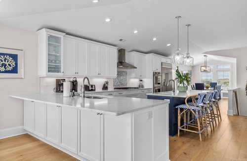Atlantic Beach House | Poseidon: Beachfront w/views, private pool, hot tub, media room & pool table
