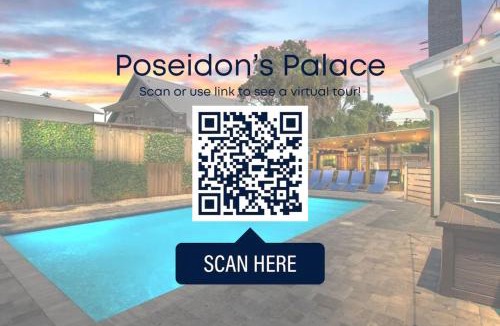 Thomas Drive House | Poseidons Palace waterfront paradise with private pool and hottub