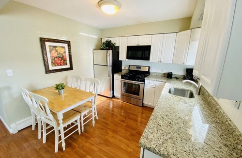 Ortley Beach Apartment | PREMIER HOST-2BR SEASIDE PARK SUITE#3, One Short Block to Beach, Kit, Liv Room