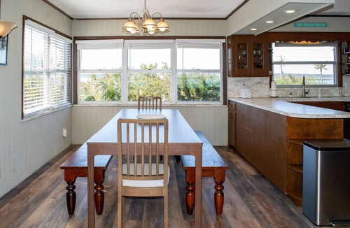 Crescent Beach House | Private Beach Front: Rustic Dune Retreat