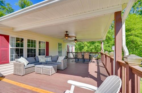 Milledgeville House | Private Dock: Pet-Friendly Home on Lake Sinclair