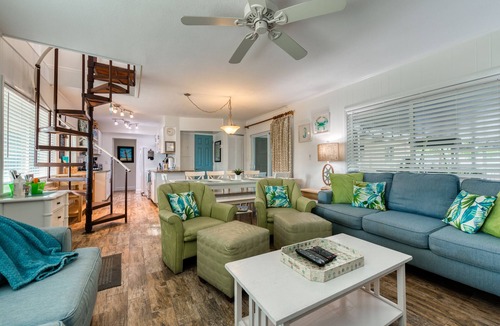 Port Canaveral House | Private Heated Pool & Game Room & Steps from the Beach