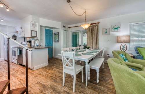 Port Canaveral House | Private Heated Pool & Game Room & Steps from the Beach