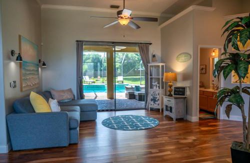Merritt Island House | Private, Island Oases w Heated Pool & ahhh the spa!