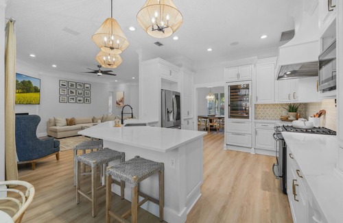 Jacksonville Beach House | Private Resort Retreat | Pool, Spa + Golf Cart