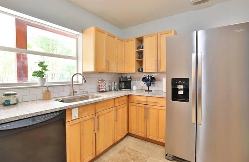 Trailer Estates Villa | Resort-Style Coastal Villa - Luxurious Courtyard - Splash Pad, Fire Pit, and More!