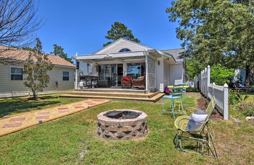 Deltaville House | Riverfront Cottage: Fire Pit & Kayaks