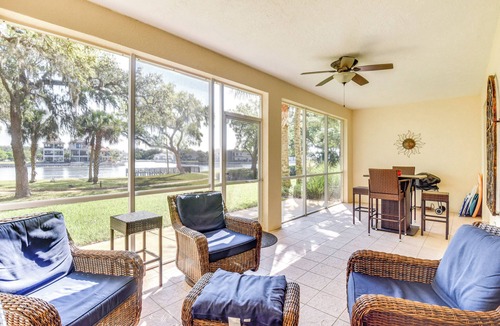 Palm Coast Apartment | Riverfront Palm Coast Getaway w/Resort Amenities!