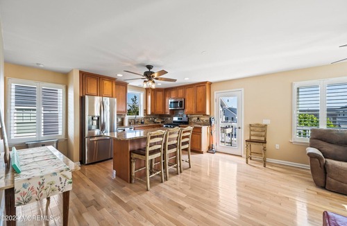 Ortley Beach House | Seas the Moment - 1 Blk to Ortley Beach - Private Balcony & Patio - 6 Bed, 3 BR
