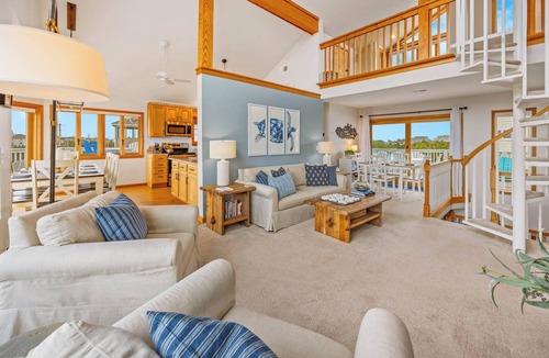 Waves House | Semi-Oceanfront Dog Friendly w/Private Pool, Hot Tub, Game Room, and Tiki Bar