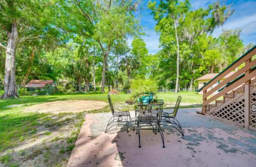 Crystal River Apartment | Shared Dock & Fire Pit: Withlacoochee River Gem!