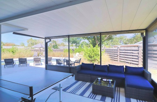 Southgate House | Siesta Key 3BR w/Heated Pool, Game Room & Lanai