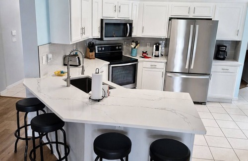 Haines City House | Single-story home with private pool, wifi, central AC, WD and full kitchen
