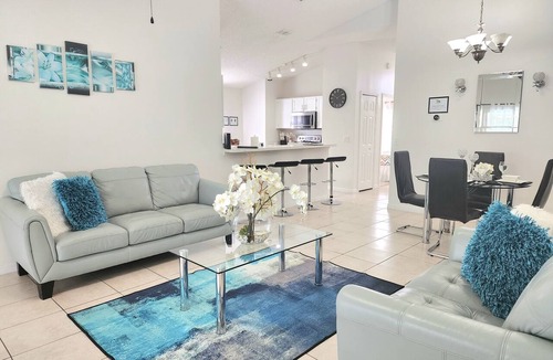 Clear Creek Villa | Spacious 5-Bedroom Pool Home Near Disney - Private Pool - Game Room