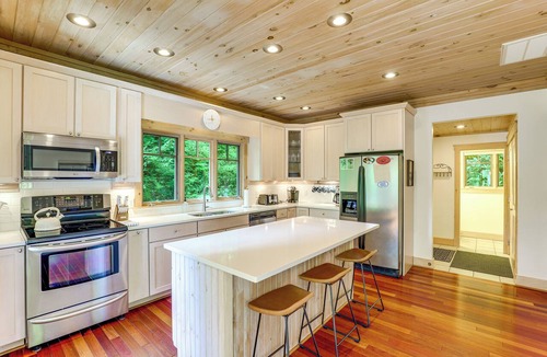Laurel Ridge House | Spacious Home w/ Hot Tub & Views in Black Mountain
