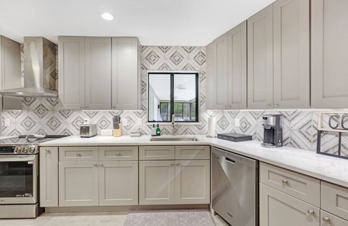 Palm Harbor House | Spacious Retreat with Heated Pool/Spa