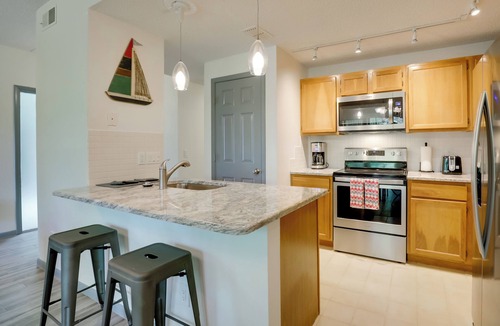 Saint Augustine Shores Condo | St Augustine Condo w/Screened Porch, Pool Access!