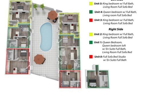 Madeira Beach Hotel | Steps to Beach, Heated Pool, 2 Queen Beds, 2BA