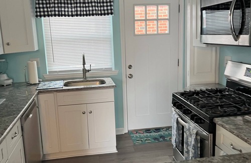 Brigantine Cottage | Steps to Beautiful Brigantine Beach. 1st. Floor Unit with Private Porch.
