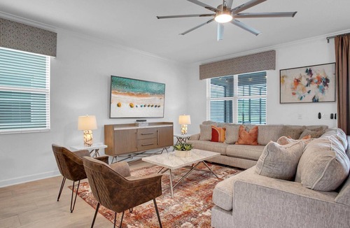 Kissimmee House | Storey Lake Resort 7 Bedroom Home with Game Room+Pool