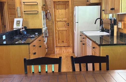 Tuckasegee Cabin | Stunning Smoky Mountain Views Fire Pit Wraparound Deck Game Room