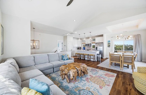 Whalehead Beach House | Summer Moon | 1,615 ft to the beach | Private Pool, Hot Tub, and Dog Friendly