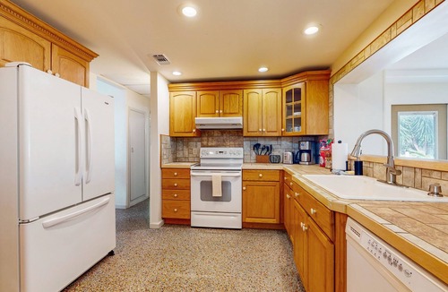 Belle Vista House | Sunlit & stylish dog-friendly retreat with great patio - steps from the shore