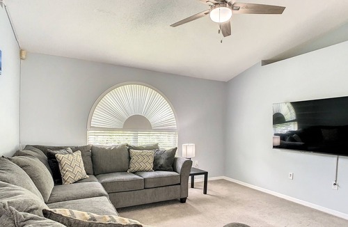Sunridge Woods Villa | Sunridge Siesta | Beautiful pond facing pool home