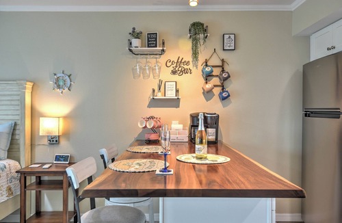 New Smyrna Beach Apartment | Sunrise Catch NSB: Newly remodeled condo OCEAN VIEW, 300 steps from the beach
