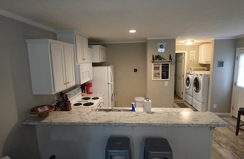 Columbia House | Supersized Tiny House in Rest Haven MH Park