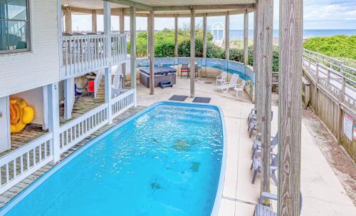 Nags Head House | The Nags Header - NH MP 11.5, Oceanfront, Pool, Hot Tub, Pool Table, Pets OK, Flex Stays