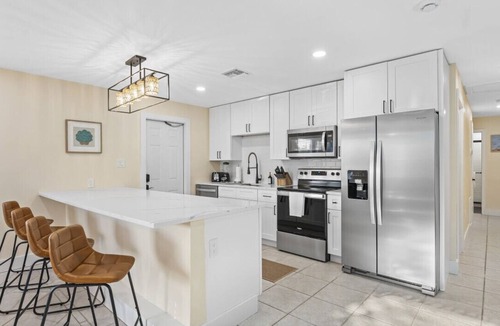 Cocoa Beach Apartment | The Shark Tank: TownCenter, Walk to Beach, Bars, Shops & Downtown Cocoa Beach