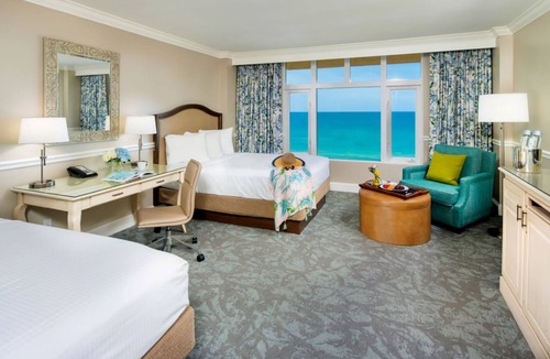Daytona Beach Shores Hotel | The Shores | Seafront Double | Beach yoga, cabanas | 2 Units