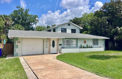 Hawks Park House | Tropical Riverside Oasis with Private Pool Near drive-on beach & river access