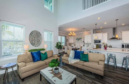 Redington Beach House | Tropical Treasure Villa - Large Swim Spa