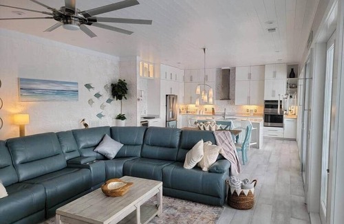 Windy Hill House | TWO FREE GOLF CARTS! Luxury Beach House - Main-Level Pool & Hot Tub