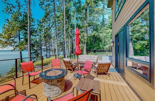 Harrison House | Unwind at Leaning Pine Point on Coeur d'Alene Lake