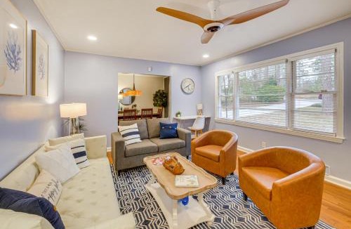 Macon House | Updated + Inviting! North Macon Home Near Dtwn